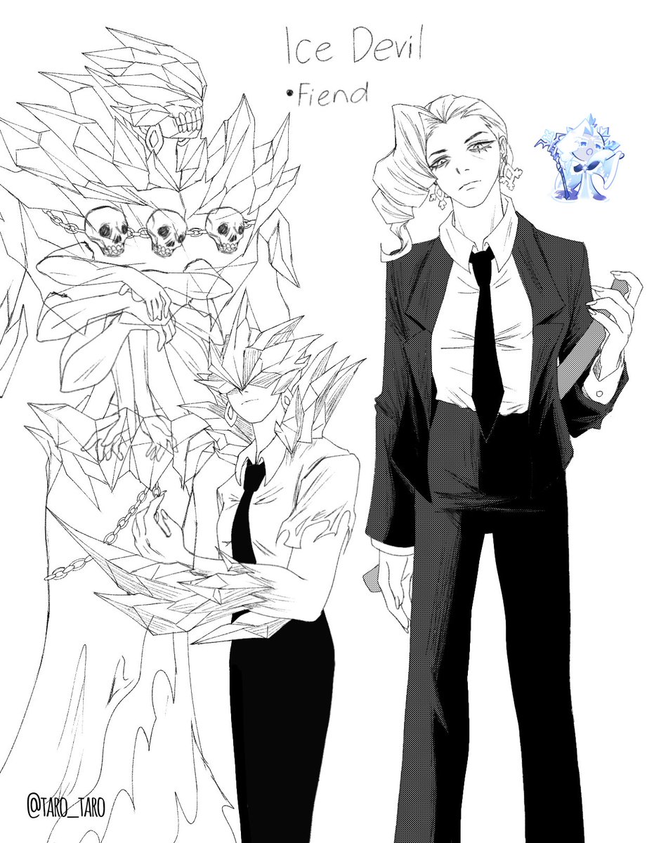 taro_taro669's tweet image. Some drawings for the chainsaw man au- I dont have much figured out for this I'm terrible at writing
#firespiritcookie #windarchercookie #seafairycookie #frostqueencookie