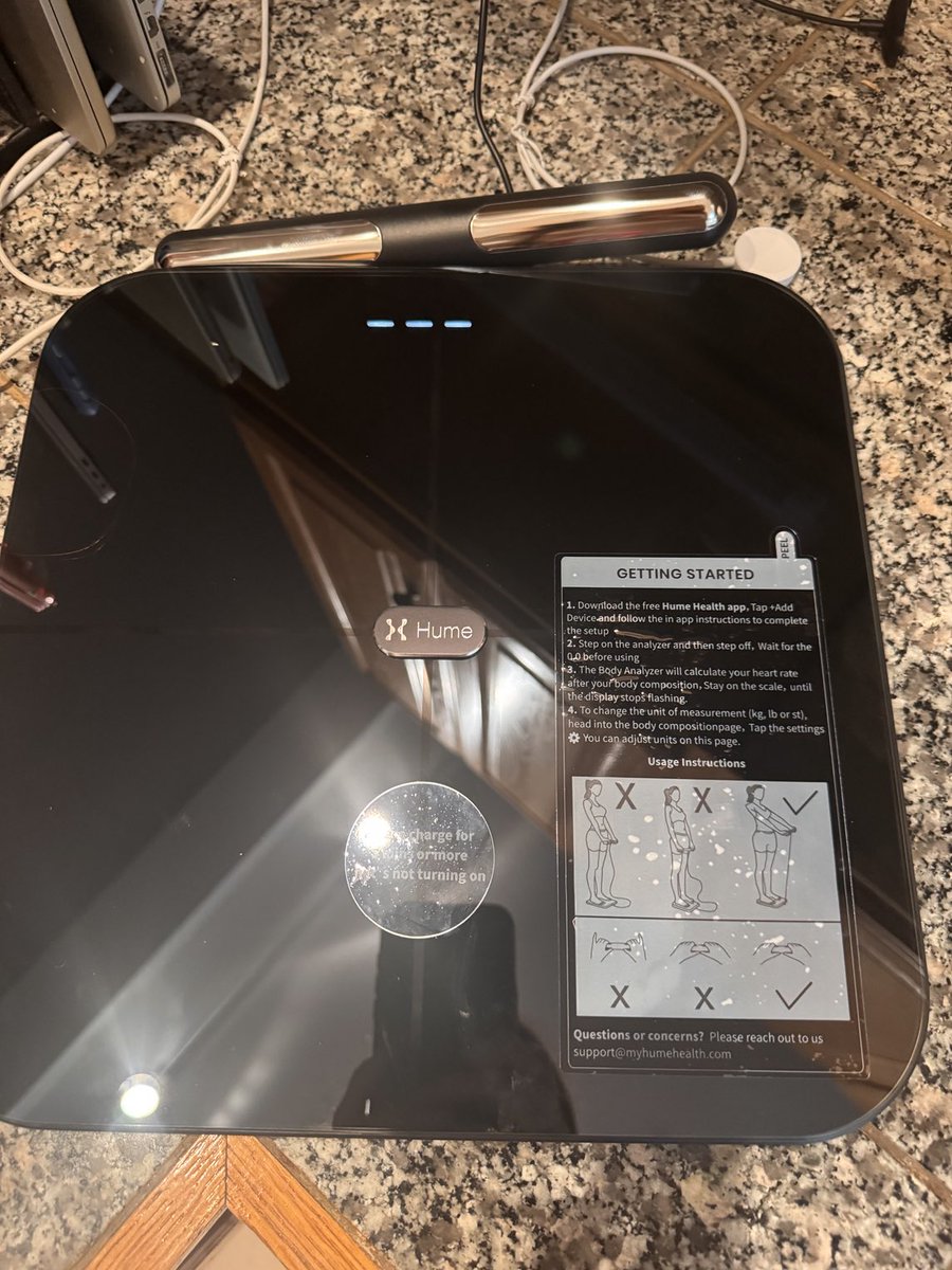 silvirouskin's tweet image. I got a bodyPod scale to measure all muscle and fat and water etc