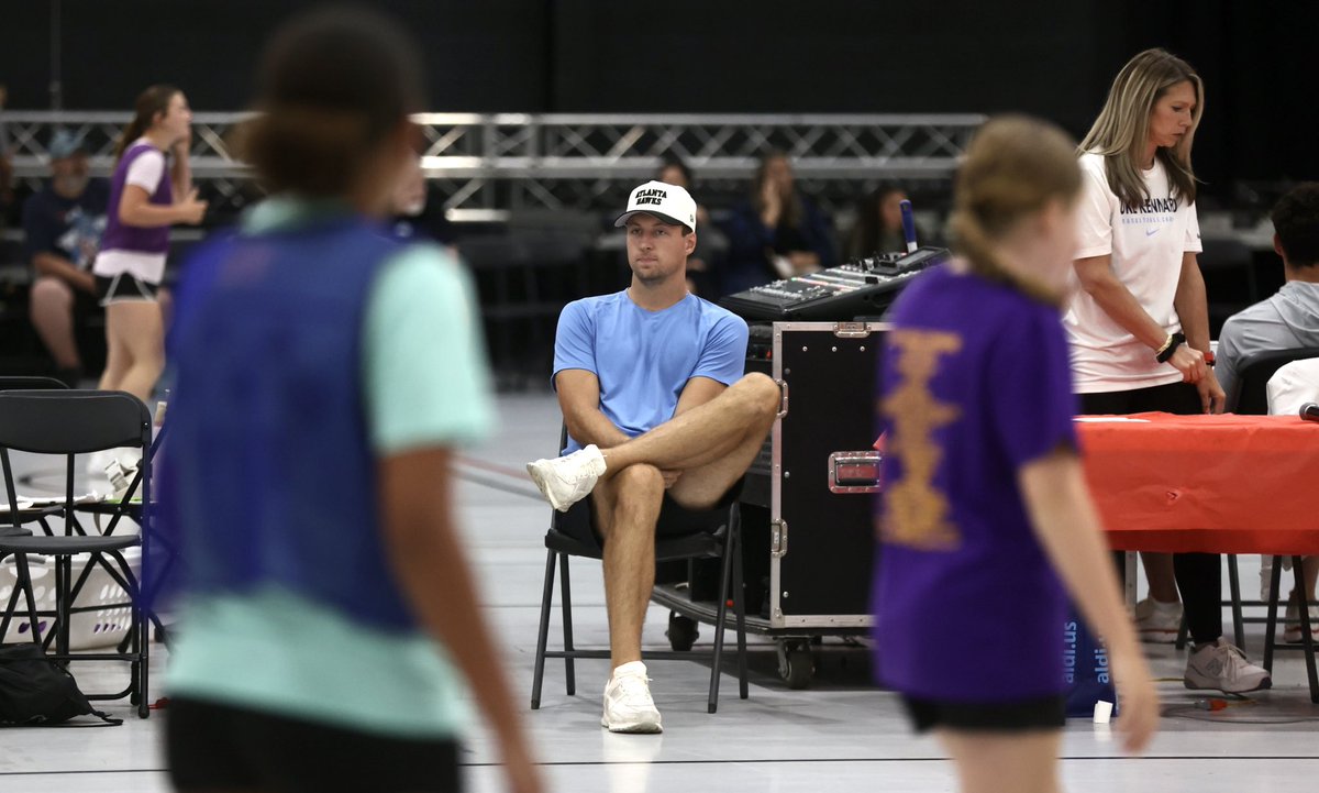 DavidPJablonski's tweet image. I talked to Franklin grad Luke Kennard, who’s entering his ninth season in the NBA, today at his annual basketball camp. They have close to 350 kids participating at Camp Chautauqua over three days.