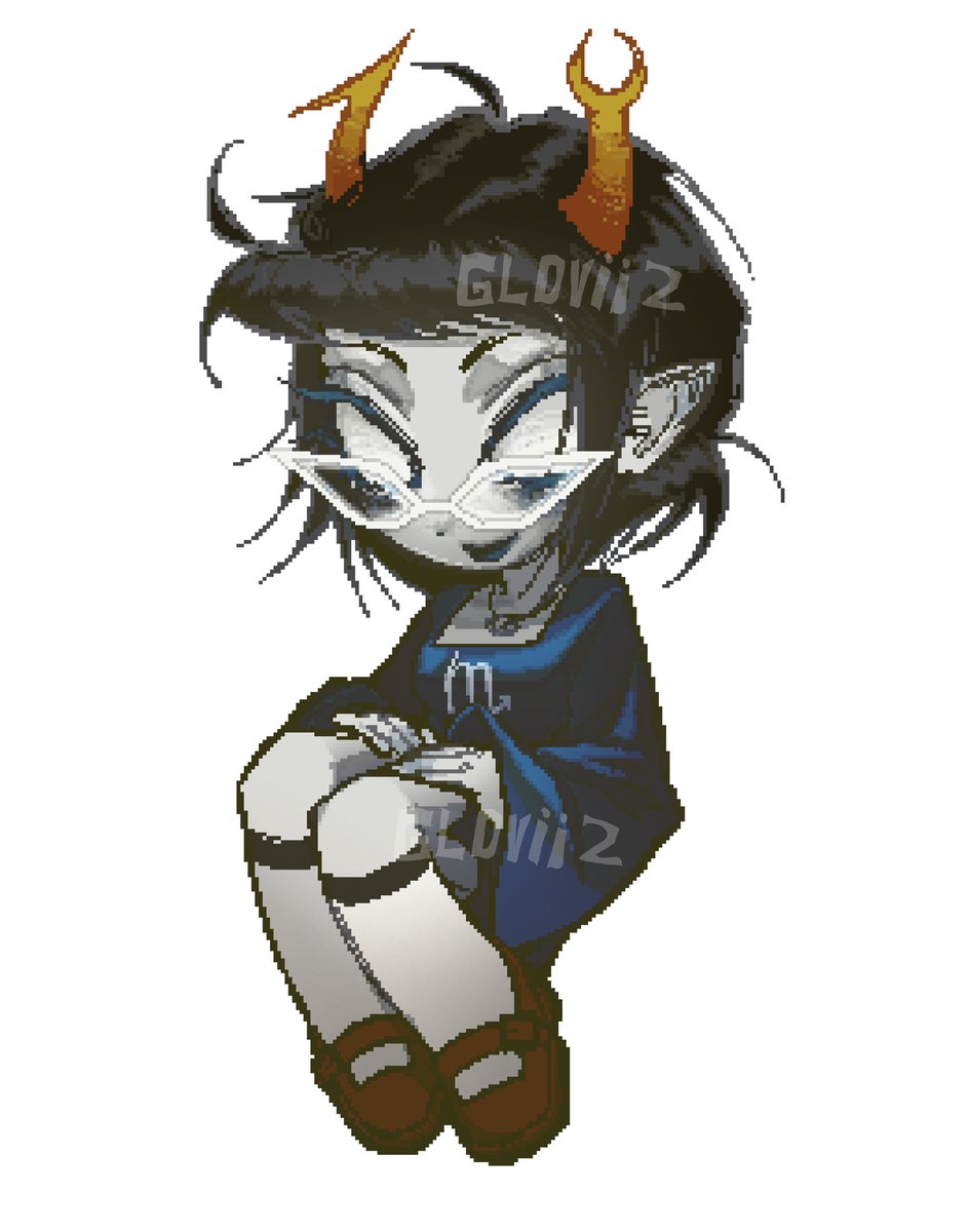 gloviiz's tweet image. This is my custom limited edition labubu keychain.
I just made this one for myself, but enjoy the artwork.
#homestuck