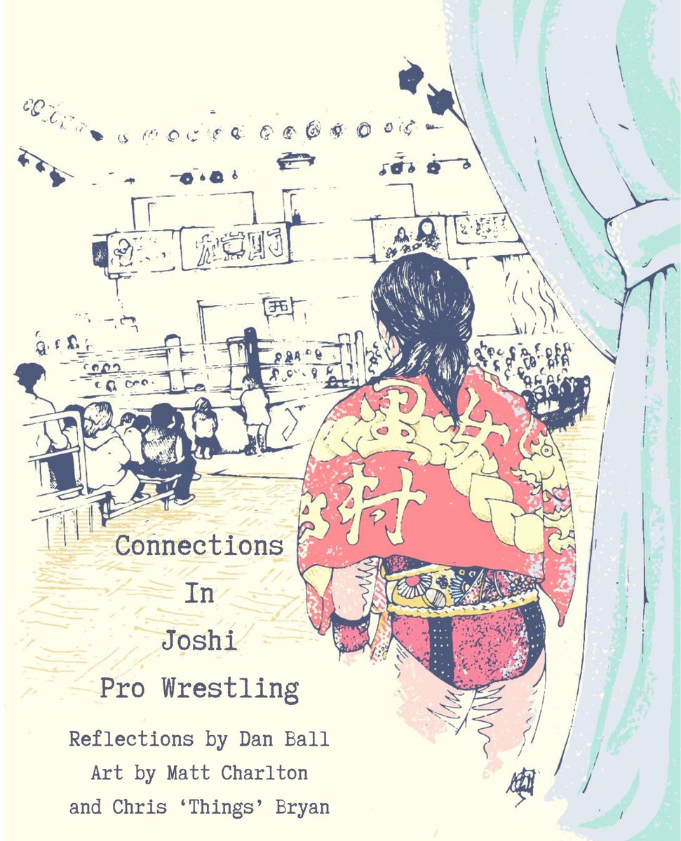 RegalMoustachio's tweet image. Arriving late Summer 2025:
Connections in Joshi Pro Wrestling
Proud to reveal the book cover collaboration by my artistically top rope tag team partners Matt @ShiningWizardDs & Chris @christhings!
Give us a follow...
#ARSION #SENJO #マーベラスプロレス
#pw_mg #SEAdLINNNG #STARDOM