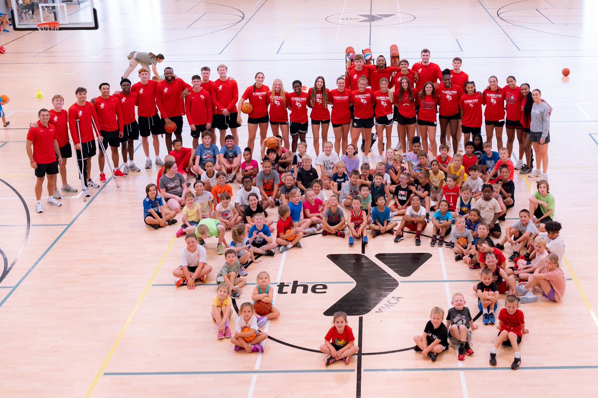 ISURedbirds's tweet image. Always love hanging with our friends at the Bloomington-Normal YMCA🫶