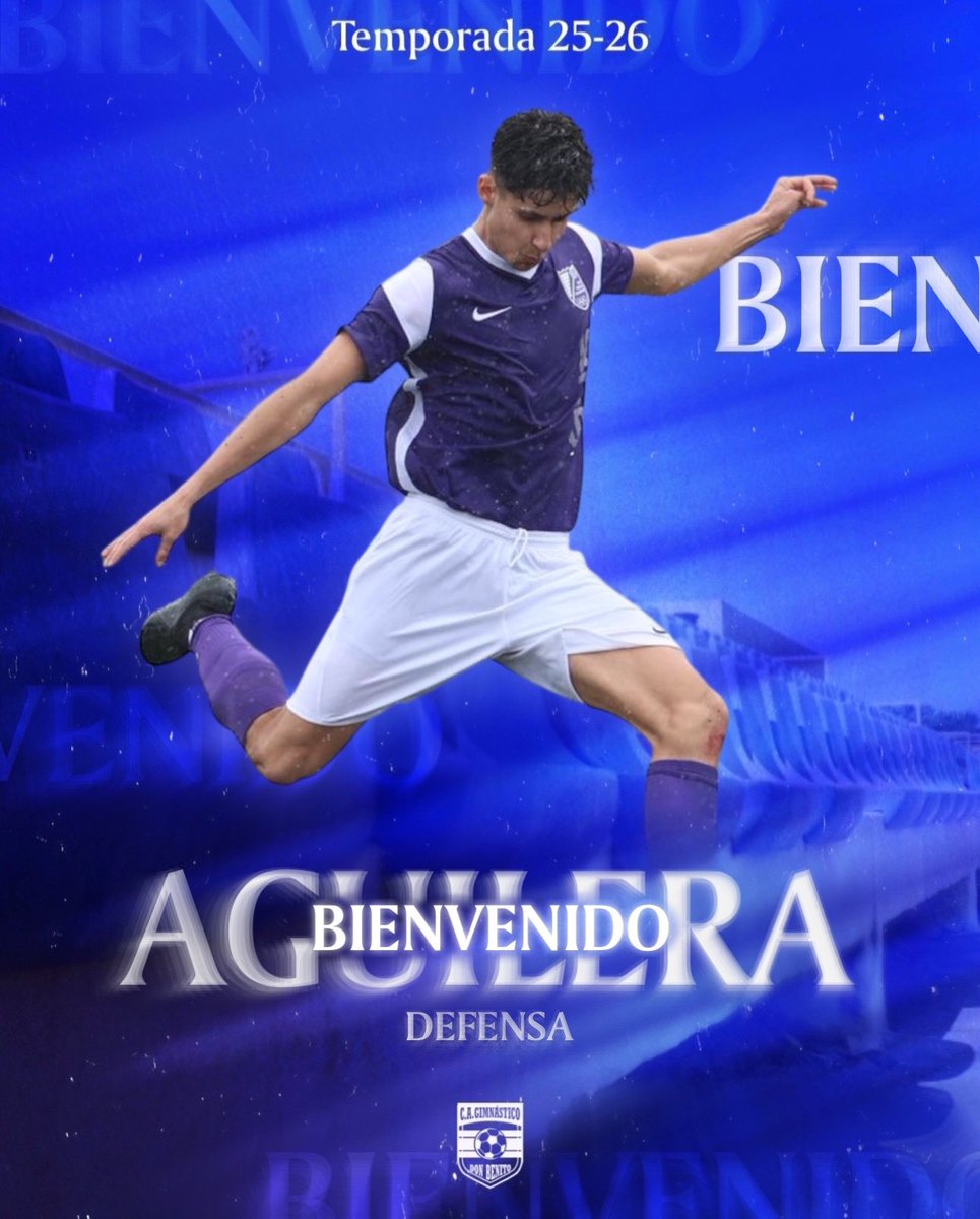 🔹𝐎𝐅𝐈𝐂𝐈𝐀𝐋 |

🆕 Aguilera se convierte en el quinto refuerzo para la temporada 25/26.

⛔️ Central con buena salida de balón y gran juego aéreo. Llega de La Liara Balompié, donde fue pieza clave en la defensa. Viene con hambre de crecer y seguir demostrando.

#vamosazules 💙