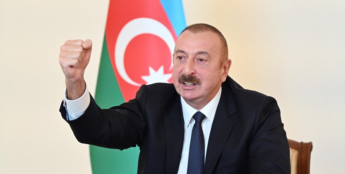 ‼️🇷🇺🇦🇿 BIG NEWS — Azerbaijani President Ilham Aliyev announced in his speech that Azerbaijan is preparing documents to file a lawsuit against Russia in international judicial institutions over the downing of an AZAL civilian aircraft.