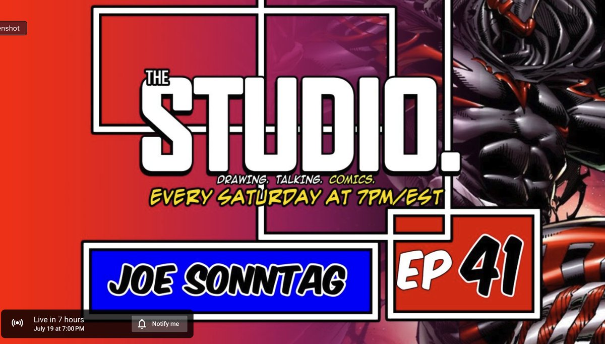 The DON. (Omega Mission/late 2025!) (@dondrawsstuff) on Twitter photo No, your eyes don't decieve you, RONIN JOE will be up in <a href="/TheStudioYTShow/">The STUDIO.</a> tonight (7PM/EST)!! Newly minted CG KING, creator and artiste of the indie smash REAPER DESTROYER and rock god from MINE ENEMIES FALL!!!!
<a href="/JoeMSonntag1/">Joe M Sonntag</a>
<a href="/MarcusKelligrew/">Marcus Kelligrew Available to draw comics</a>
<a href="/Ananasi01/">James D Lee</a>
<a href="/omerglitch/">Omer Garcia III</a> No, your eyes don't decieve you, RONIN JOE will be up in <a href="/TheStudioYTShow/">The STUDIO.</a> tonight (7PM/EST)!! Newly minted CG KING, creator and artiste of the indie smash REAPER DESTROYER and rock god from MINE ENEMIES FALL!!!!
<a href="/JoeMSonntag1/">Joe M Sonntag</a>
<a href="/MarcusKelligrew/">Marcus Kelligrew Available to draw comics</a>
<a href="/Ananasi01/">James D Lee</a>
<a href="/omerglitch/">Omer Garcia III</a>