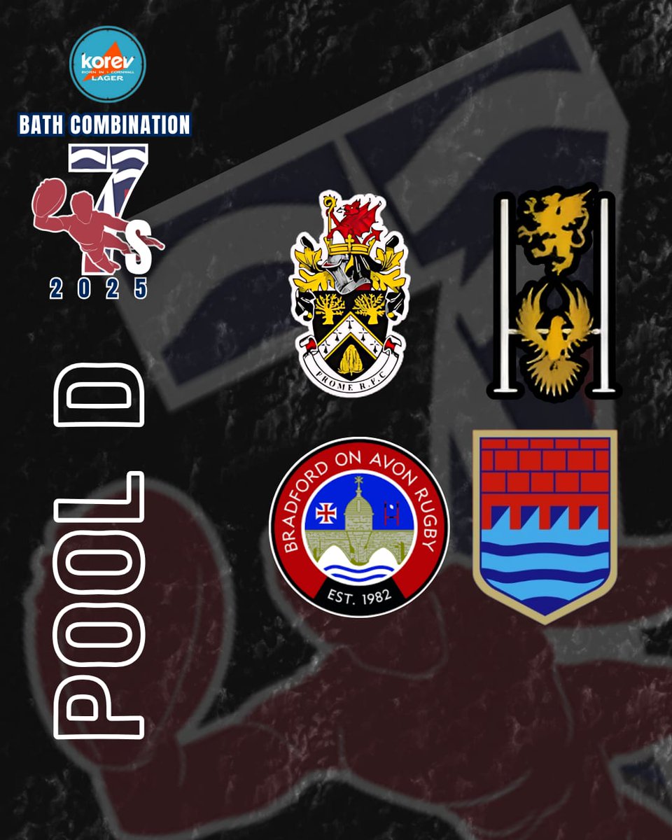 BathCombinationRugby (@bathcombination) on Twitter photo Just 2 weeks to go until the Korev Bath Combination 7s!
First games kick off at 10:30 on Saturday 2nd August at <a href="/MN_RFC/">Midsomer Norton RFC</a>
<a href="/Oldsuliansrfc/">Old Sulians RFC</a> Just 2 weeks to go until the Korev Bath Combination 7s!
First games kick off at 10:30 on Saturday 2nd August at <a href="/MN_RFC/">Midsomer Norton RFC</a>
<a href="/Oldsuliansrfc/">Old Sulians RFC</a>