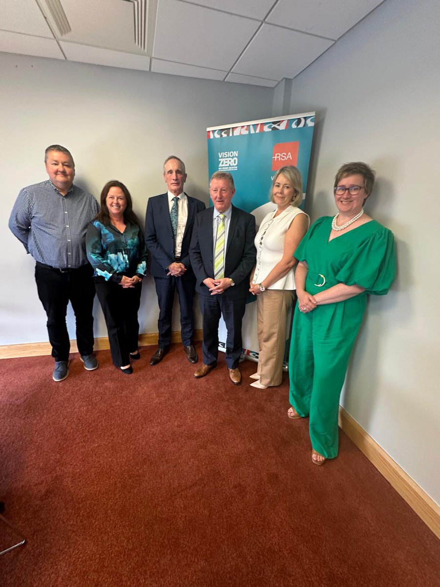 SeanCanney's tweet image. Great to visit the RSA offices in Ballina this week, in my first official visit as Minister with responsibility for Road Safety.
Delighted to meet management and staff at the offices.