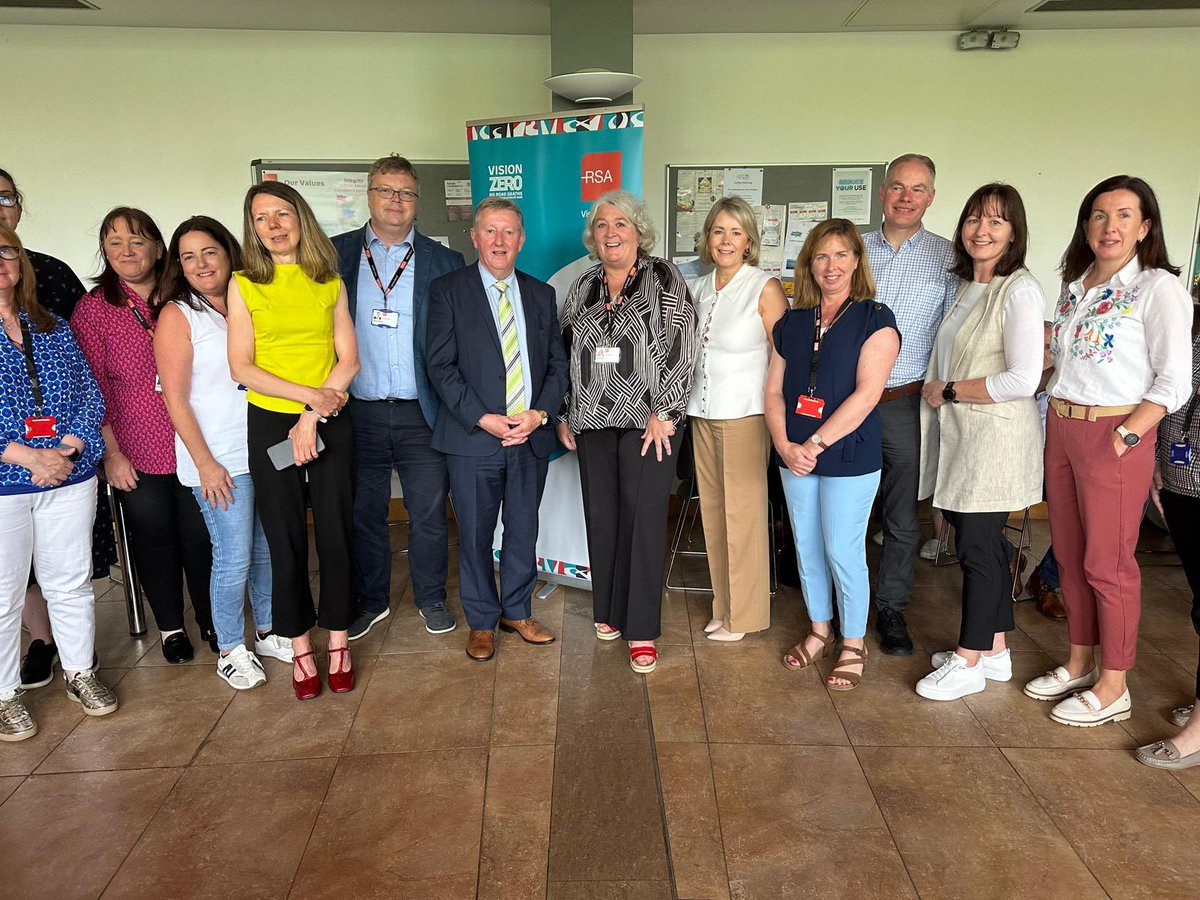 SeanCanney's tweet image. Great to visit the RSA offices in Ballina this week, in my first official visit as Minister with responsibility for Road Safety.
Delighted to meet management and staff at the offices.