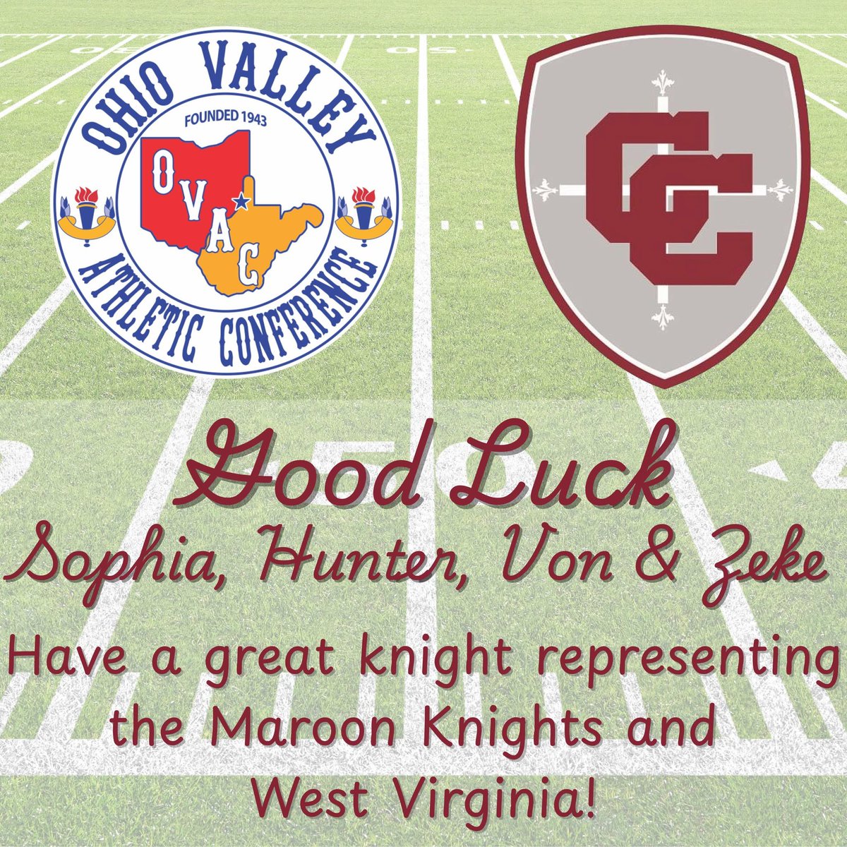 CCHSAthletics1865 (@whgccathletics) on Twitter photo Good Luck to our representatives in tonight’s annual <a href="/OVAC_One/">Ohio Valley Athletic Conference</a> All-Star Game. Enjoy the experience! The memories will last a lifetime! #onceaKnightAlwaysaKnight Good Luck to our representatives in tonight’s annual <a href="/OVAC_One/">Ohio Valley Athletic Conference</a> All-Star Game. Enjoy the experience! The memories will last a lifetime! #onceaKnightAlwaysaKnight