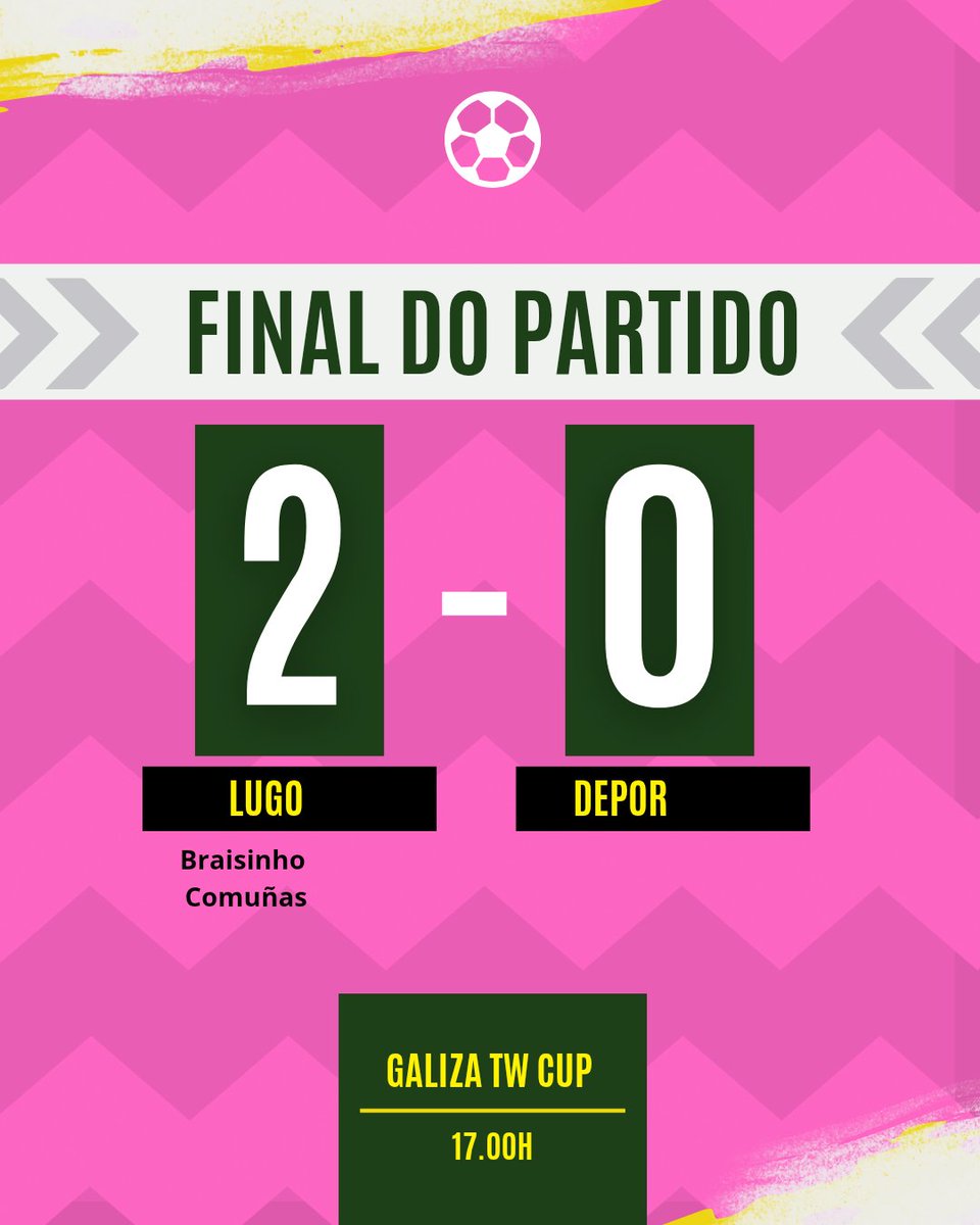AVISAMOSVOS

ISTO É LUGO.

A CUARTOS DE FINAL.