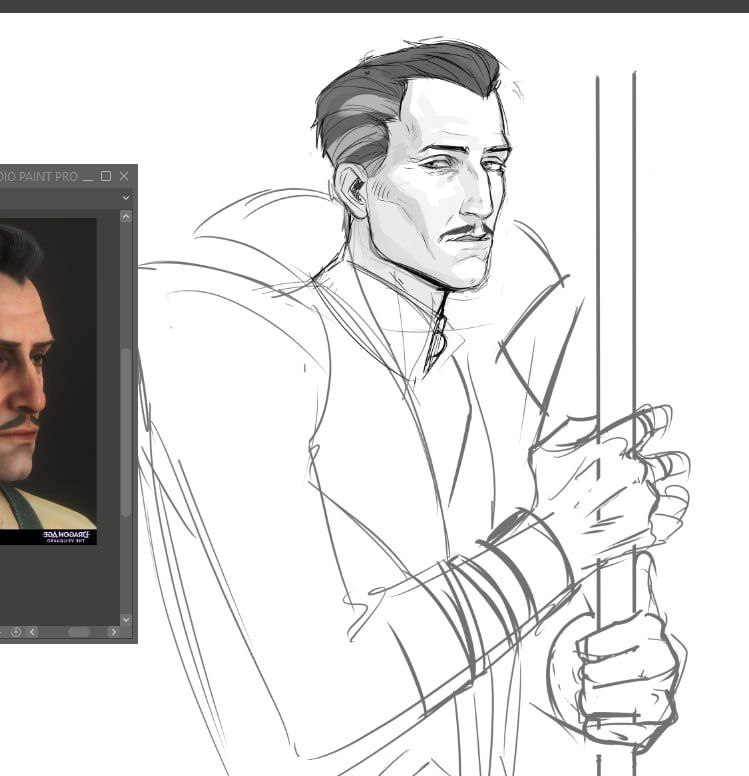 levikra_art's tweet image. some requested DA sketches 

#dragonage