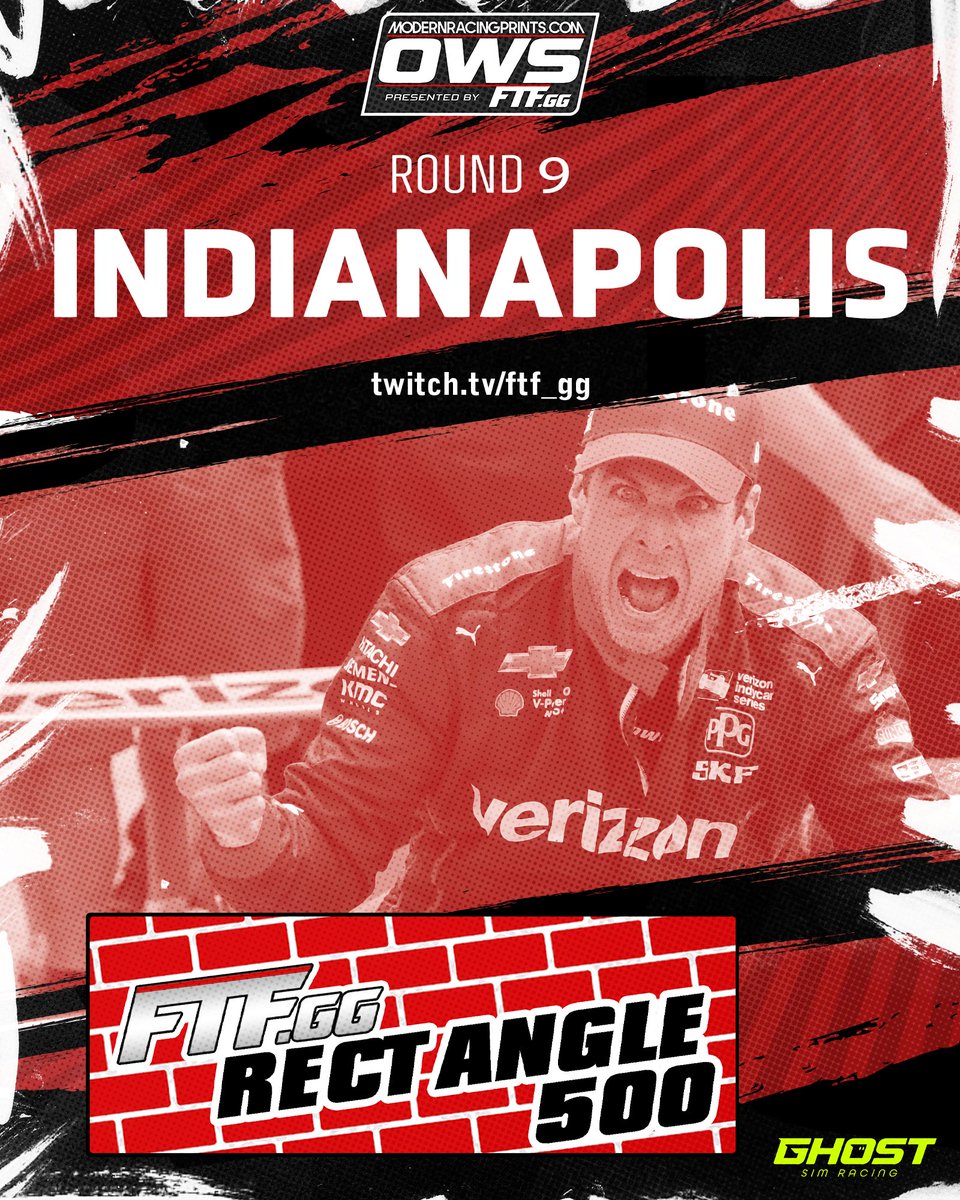 FTF_Racing's tweet image. TONIGHT!
We return to the Rectangle for 200 laps around THE Speedway!
twitch.tv/ftf_gg | 9:00 pm ET