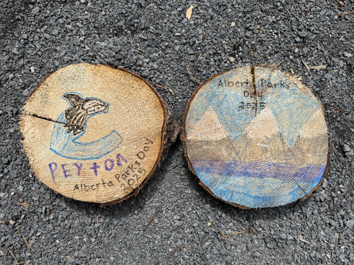 Alberta Parks Day Art 💜 <a href="/Albertaparks/">Alberta Parks</a>