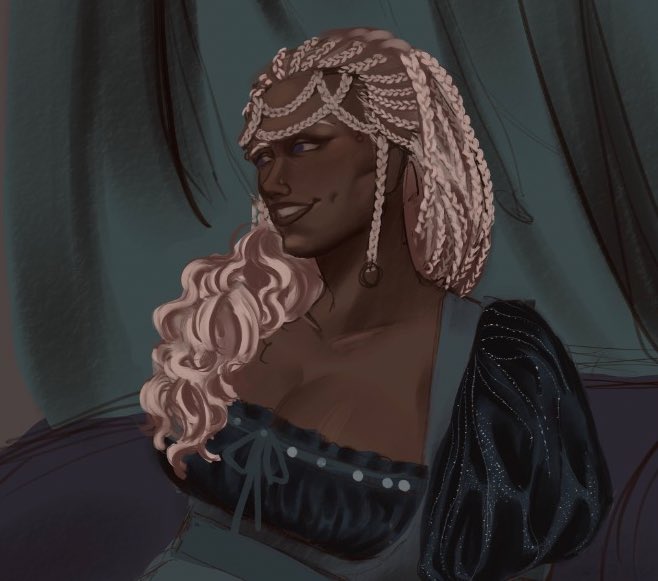 Han_emii's tweet image. Laena Velaryon wip! My lil design of her :3 + details
————————
#Laena #LaenaVelaryon #Velaryon #HouseVelaryon #HouseOfTheDragon #HouseoftheDragonS3 #houseofthedragonfanart #hotd #Asoiaf #rhaenyratargaryen #Laenyra #RhaenryaxLaena #Baela #Rhaena #gameofthrones