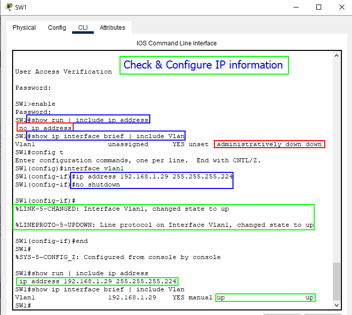 bearded_tayo's tweet image. Configured IP settings on two switches using VLAN 1 for mgt, assigned IPs &amp;amp; default gateways so they cld talk outside their own network. Didn&apos;t touch VLANs or trunking but messed arnd with some commands. I just made sure the switches were reachable.
#100DaysOfNetworking @ireteeh