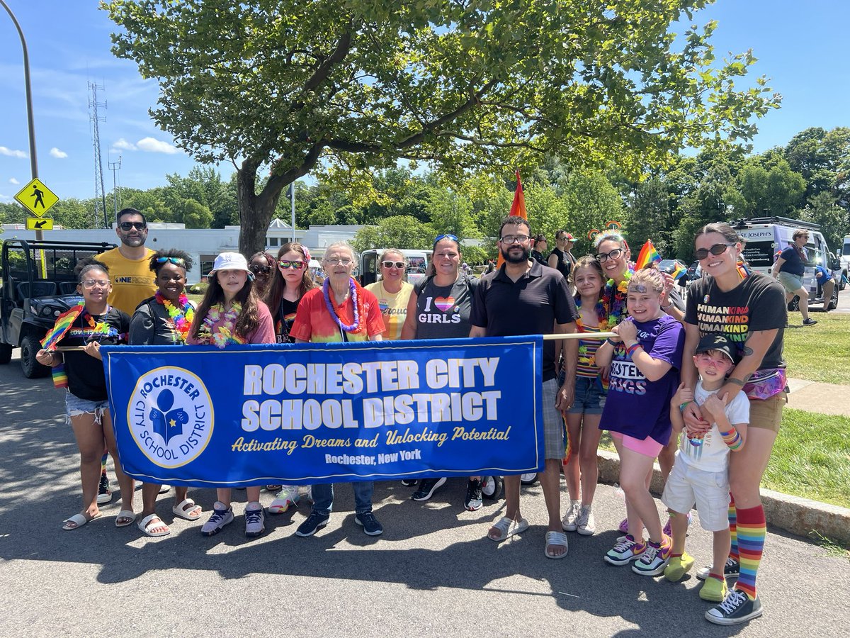 drchrismiller2's tweet image. 🌈 We proudly marched in Rochester’s Pride Parade — showing up, standing tall, and making sure every voice in our community feels seen, heard, and valued. #RochesterPride #Pride2025 #WeShowUp @RCSDNYS