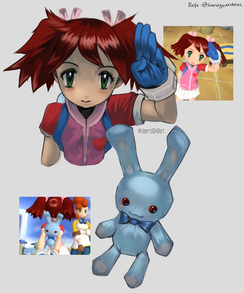 Sayaka ❤️ refs belong to <a href="/sarugearchive/">サルアーカイブ</a> 

Also first post yay decided to revive my old account 

#sarugetchu #apeescape