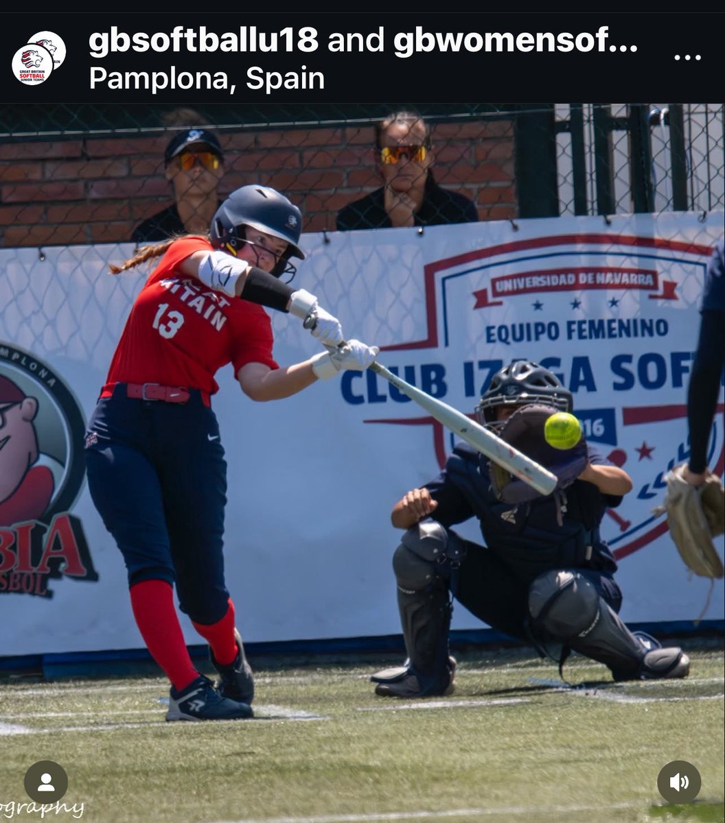Finished up my USA summer 18A season w/my <a href="/SouthJerseyAs/">South Jersey A's</a> 

BA .412
OBP .531
OPS 1.061
H 21
RBI 15
BB 12
PA 64

Now in Spain to compete for 🇬🇧Great Britain🇬🇧 in the WBSC 18U European Championships! Let’s go GB! 

<a href="/GBSoftballU18/">Great Britain Softball Women’s Junior Teams</a> <a href="/EastCoastFP/">East Coast Fastpitch Softball</a> <a href="/CoastRecruitsSB/">Coast Recruits 🥎</a> <a href="/Softball_Home/">Softball Home🥎</a>