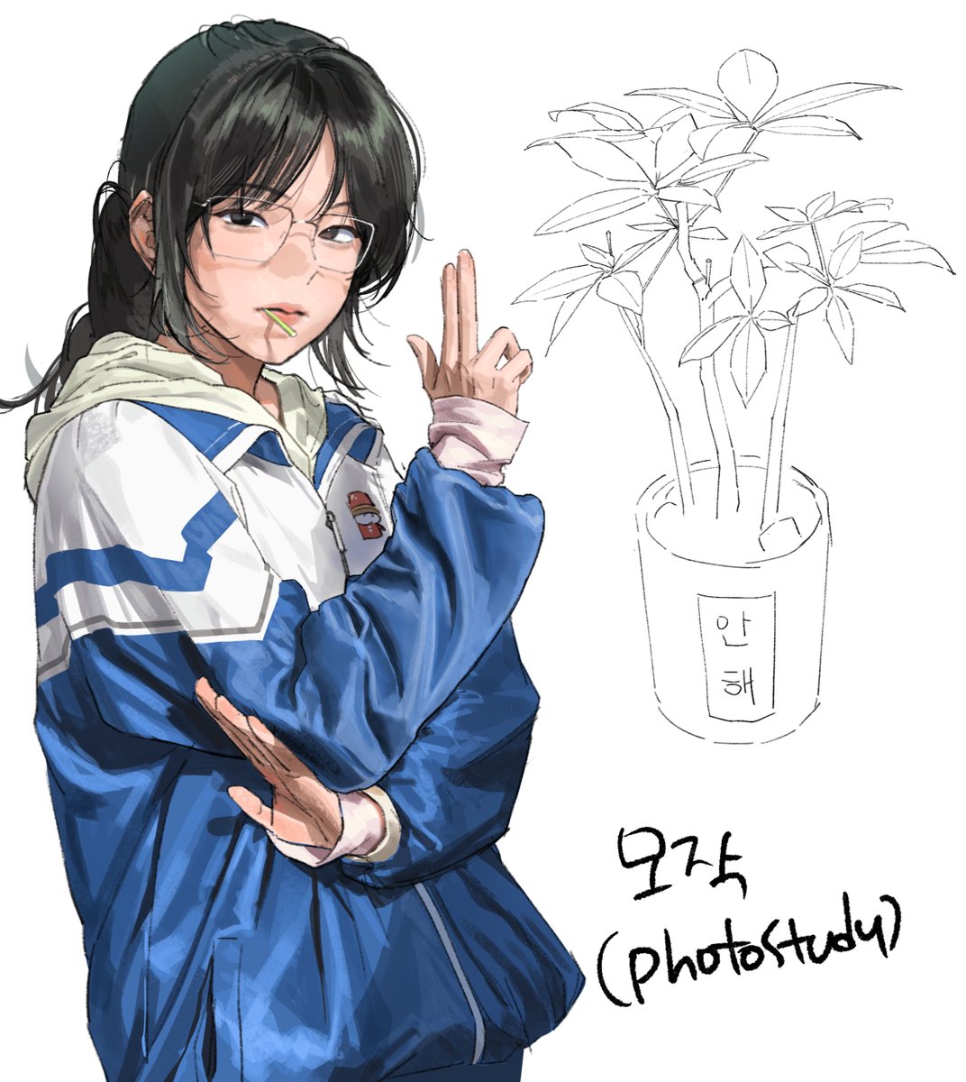 vv3929's tweet image. 그림연습!!