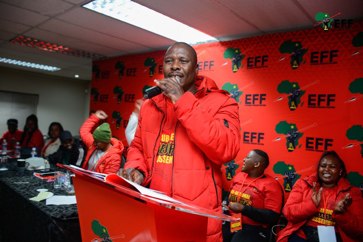 EFFGautengProv's tweet image. 🚨In Pictures🚨
The democratically elected leadership collective of Ekurhuleni Central. Now the work of the revolution begins.
#EFFSRPA