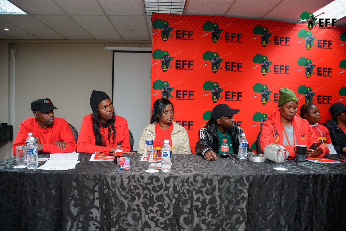 EFFGautengProv's tweet image. 🚨In Pictures🚨
The democratically elected leadership collective of Ekurhuleni Central. Now the work of the revolution begins.
#EFFSRPA