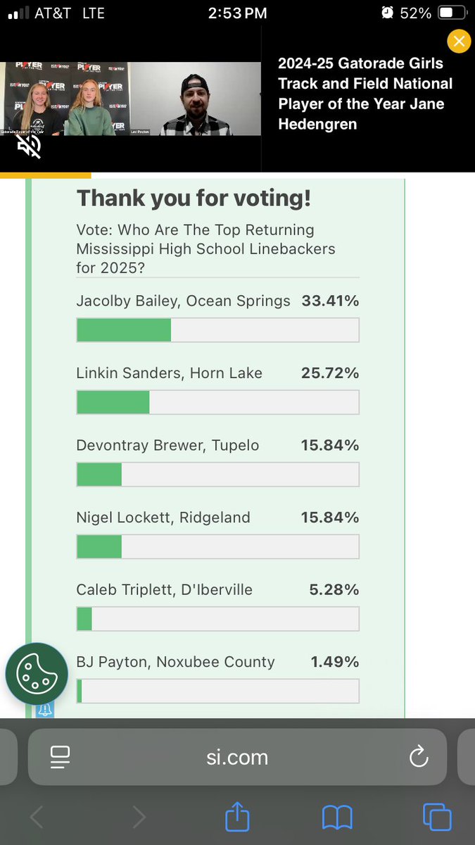 PREPSTAR (@csaprepstar) on Twitter photo Congrats to PrepStar Verified Prospect <a href="/jacolby_bailey/">jacolby_bailey</a> for being voted as the top returning linebacker in Mississippi for the 2025 season! Congrats to PrepStar Verified Prospect <a href="/jacolby_bailey/">jacolby_bailey</a> for being voted as the top returning linebacker in Mississippi for the 2025 season!