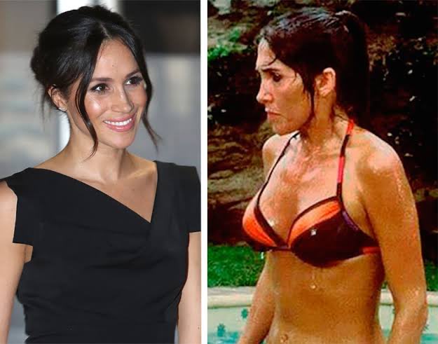 No me había dado cuenta pero #MeghanMarkle y la #FlorindaMeza se parecen muchísimo. Físicamente y en lo narcisistas. Igual de canceladas 🤣🤣🤣🤣