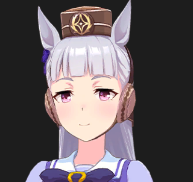arktoons's tweet image. Goldship hitting you with this look when she finds out her current bet in total is 12 billion yen