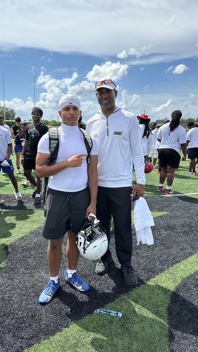 Roman Turner (@romanturner2028) on Twitter photo Thank you <a href="/Coach_Jlew/">Coach Juwan Lewis</a> for evaluating me at today’s camp and Thank you to <a href="/erob50/">Coach Eddie Robinson Jr.</a> for hosting this camp #AGTG #Swarmas1 #AlabamaState <a href="/BamaStateFB/">Alabama State Football</a> <a href="/CoachPatterson_/">Coach Bruce Patterson</a> <a href="/3dstrengthacad1/">3dstrengthacademy</a> <a href="/Andy_Villamarzo/">Andy Villamarzo</a> <a href="/WCHSWildcatsFB/">Wesley Chapel Wildcats Football</a> <a href="/PrepRedzoneFL/">Prep Redzone Florida</a> <a href="/PascoCountyFB/">PascoCountyFB</a> Thank you <a href="/Coach_Jlew/">Coach Juwan Lewis</a> for evaluating me at today’s camp and Thank you to <a href="/erob50/">Coach Eddie Robinson Jr.</a> for hosting this camp #AGTG #Swarmas1 #AlabamaState <a href="/BamaStateFB/">Alabama State Football</a> <a href="/CoachPatterson_/">Coach Bruce Patterson</a> <a href="/3dstrengthacad1/">3dstrengthacademy</a> <a href="/Andy_Villamarzo/">Andy Villamarzo</a> <a href="/WCHSWildcatsFB/">Wesley Chapel Wildcats Football</a> <a href="/PrepRedzoneFL/">Prep Redzone Florida</a> <a href="/PascoCountyFB/">PascoCountyFB</a>