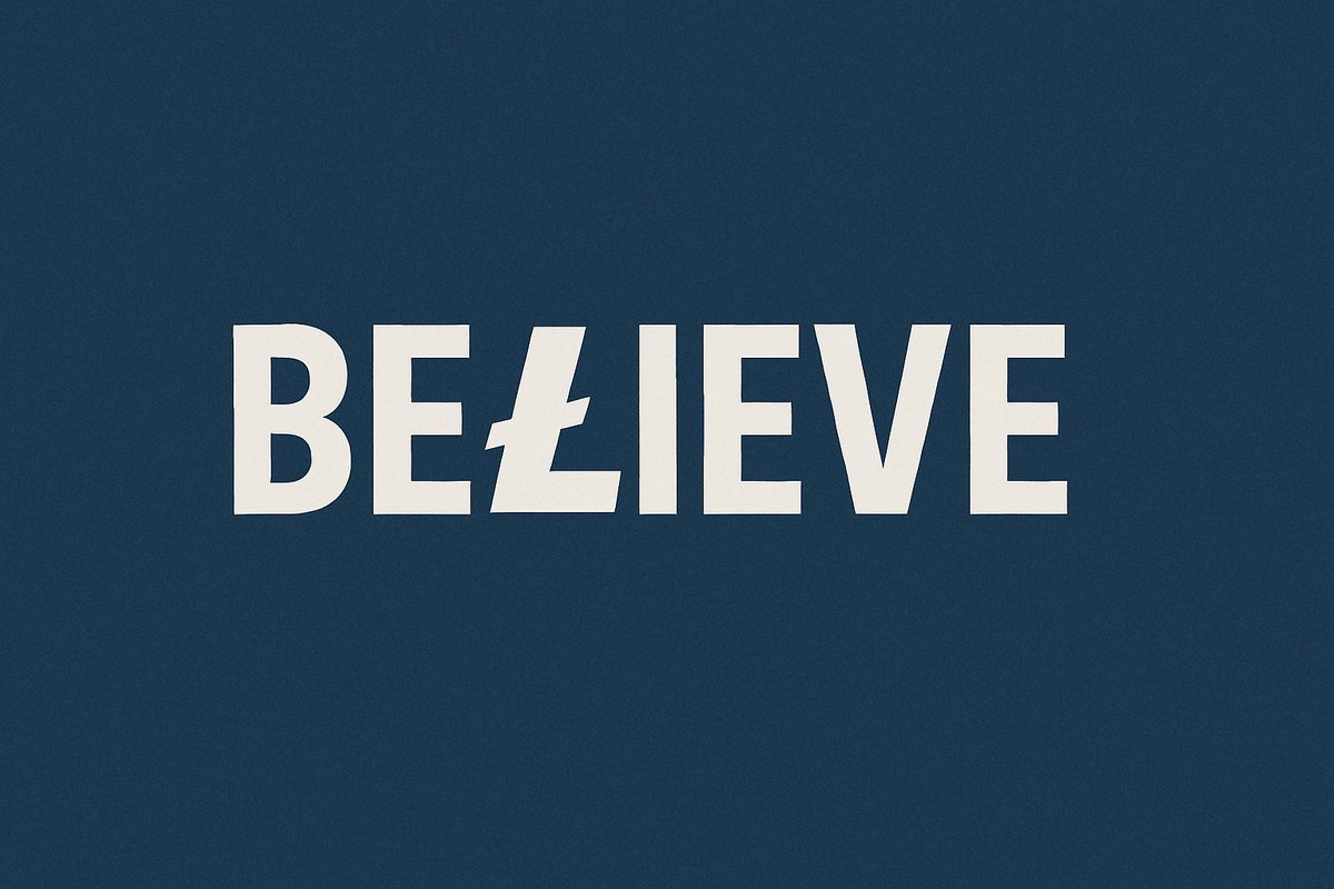 satsltc's tweet image. Crypto is about finding something to BEŁIEVE in. That is $LTC do you BEŁIEVE? @litecoin @LitecoinVM @litecoyn @circle_crypto #crypto