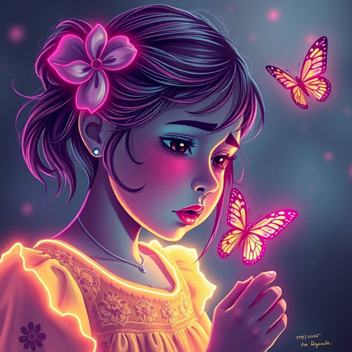rogercollects_'s tweet image. Gn ❤️ Sleep well 🙌 Aww look this amazing gift from MotherBear means a lot 🥹
“No matter how old you are You will always be my little girl My Momma Used to say...”
Always my Little Girl
@MotherBear_eth