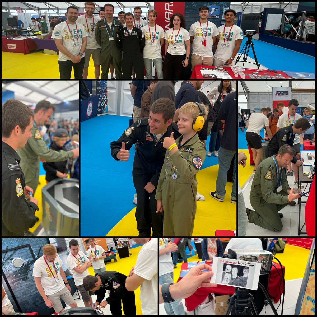 Leonardo in the UK 🇬🇧 (@leonardo_uk) on Twitter photo Thanks to @typhoondisplayteam pilot Flt Lt 'Reheat' Shawyer for dropping by our <a href="/airtattoo/">Royal International Air Tattoo</a> stand ahead of his display today to spend time with our #STEM team and our visitors.
Learn about the #Leonardo sensor capabilities onboard the <a href="/eurofighter/">Eurofighter Typhoon</a> typhoon:
#riat25 #reheat Thanks to @typhoondisplayteam pilot Flt Lt 'Reheat' Shawyer for dropping by our <a href="/airtattoo/">Royal International Air Tattoo</a> stand ahead of his display today to spend time with our #STEM team and our visitors.
Learn about the #Leonardo sensor capabilities onboard the <a href="/eurofighter/">Eurofighter Typhoon</a> typhoon:
#riat25 #reheat