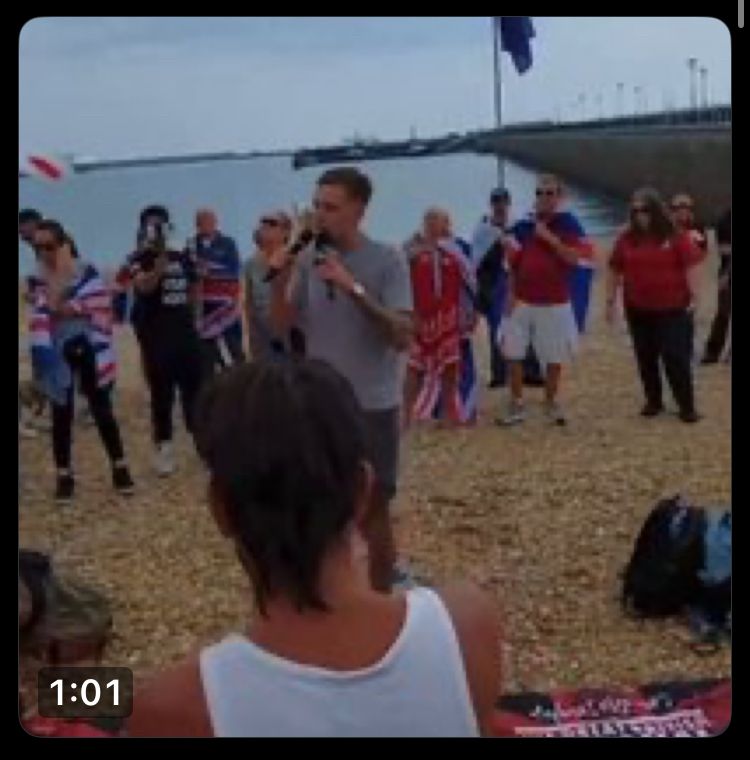Various Fash Groups called for 9 million people to turn up in Dover.

￼Yes you read that right, 9 million.

About 60 people showed up.

When they say “We’re the majority” or “We’re just ￼saying what everybody is thinking”, remember this farce.