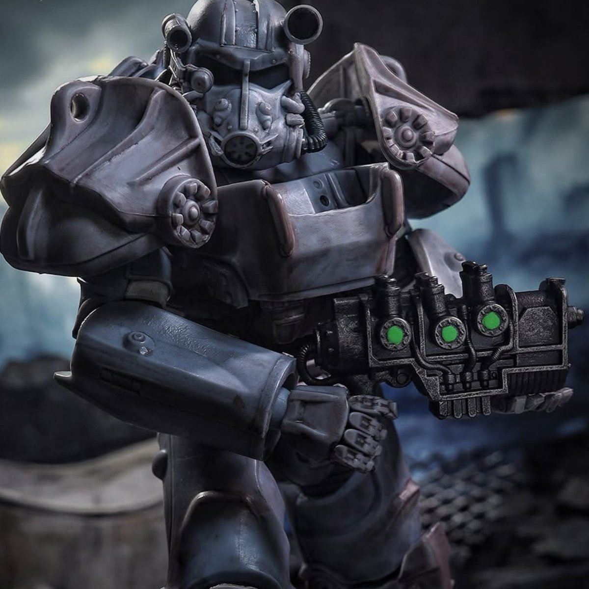 Mephitsu's tweet image. From Fallout comes this new McFarlane Elite Edition release of the T-60 Power Armour, complete with a small armoury of weapons and an Elite Points reward card. Full reveal and pre-orders incoming 23rd July

mephitsu.co.uk/post/mcfarlane…

#McFarlane #EliteEdition #PowerArmour #Fallout