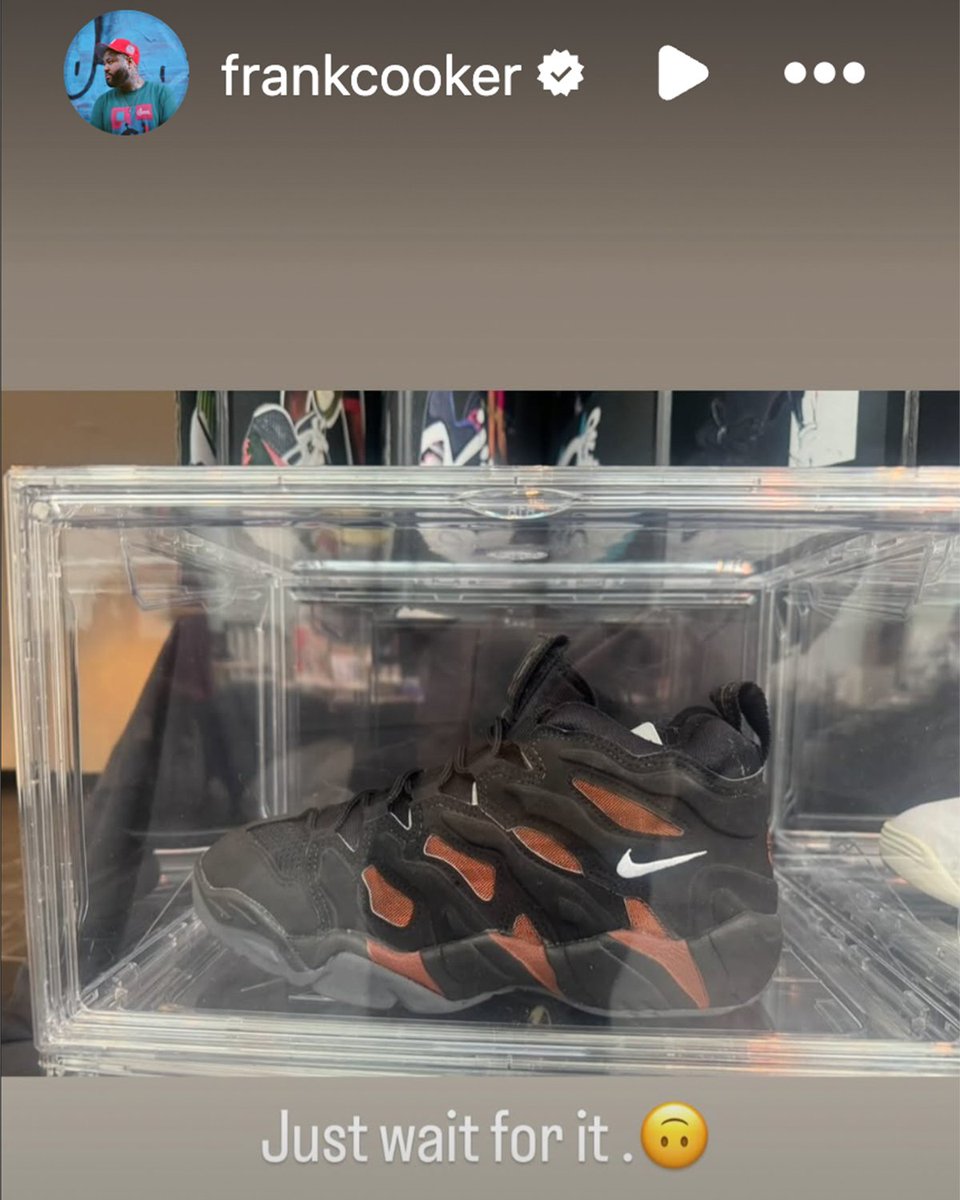 ModernNotoriety's tweet photo. Nike designer Frank Cooke teases return of the Air Challenge LWP

"Just wait for it" https://t.co/wY0rLfkiJP