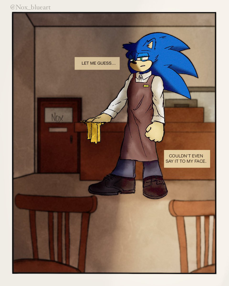 Nox_blueart's tweet photo. Chapter 2 —The Note.
Let me know what you think so far!
#SonicTheHedgehog #sonicfanart #sonadow #sonadowau #sonicau #fancomic #aucomic #angsty #sonadowangsty https://t.co/YQABJtgcIM
