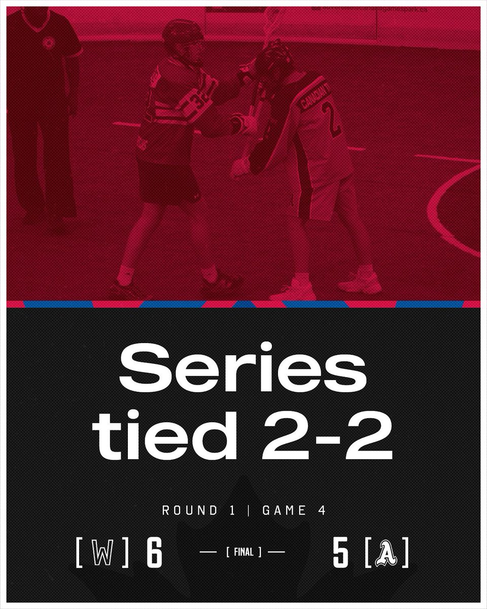 TheOJLL's tweet image. A thrilling Game Four overtime sees the Warriors force a Game Five against the Athletics.