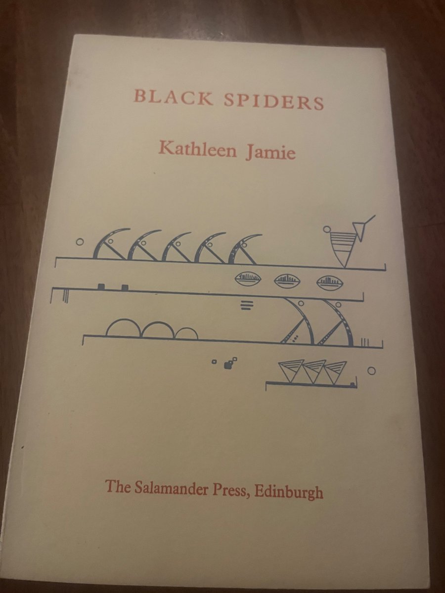 neilsonandrew's tweet image. A treasured possession. 'Black Spiders' (1982) by @KathleenJamie. Possibly the only poet I know of who shares my interest in the 5,000-year-old Caiy Stane. undiscoveredscotland.co.uk/edinburgh/caiy…