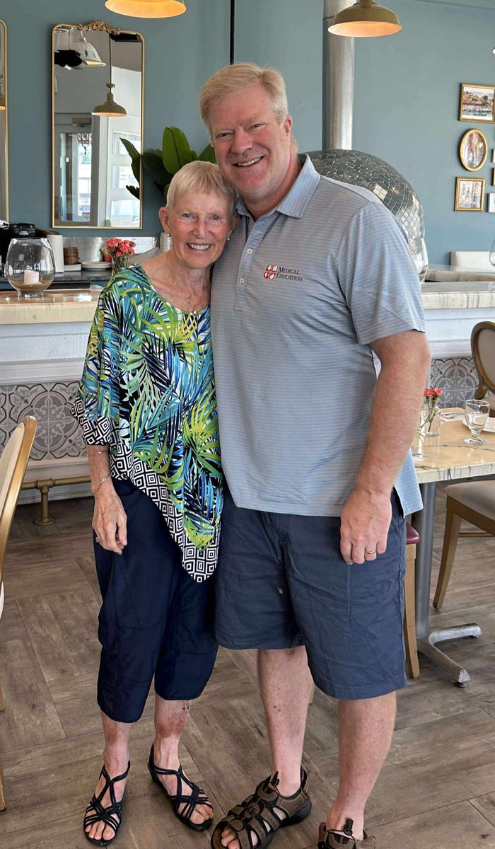 Help me wish my mom a happy birthday. 
She’s 85 &amp; I’m 58.