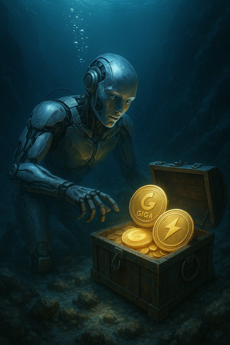 GIGAisLive's tweet photo. 🌊🤖 Deep beneath the surface, where light barely reaches, the future is being discovered.

AI dives where others won’t — finding the hidden treasures of tomorrow.

Today, it found GIGA.

Tiny Coin. GIGA Dream⚡️

#GIGA #AI #Crypto #Blockchain #TreasureHunt https://t.co/T9Wtk3YN4k