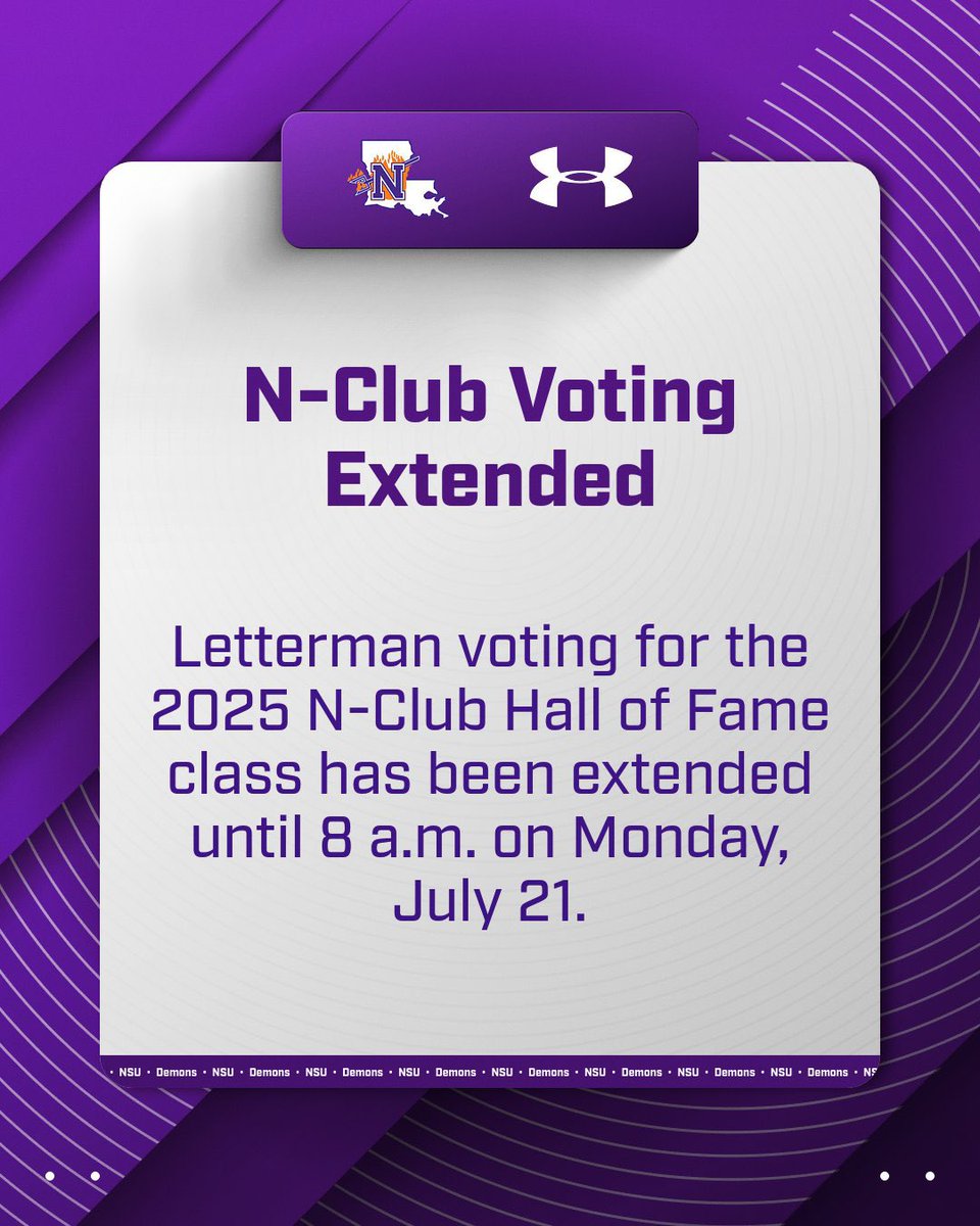 NSUDemons's tweet image. VOTE NOW 🗳️
We’ve extended voting submissions through the weekend. Looking forward to the election of the Class of 2025! 🤘
#ForkEm