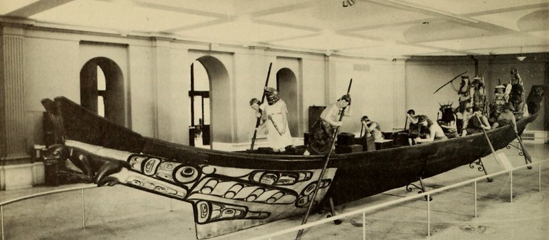 kratomthug's tweet image. tlingit steel daggers and ceremonial copper armor made from chinese copper coins and metal scavenged from shipwrecks that washed up in the pacific northwest.