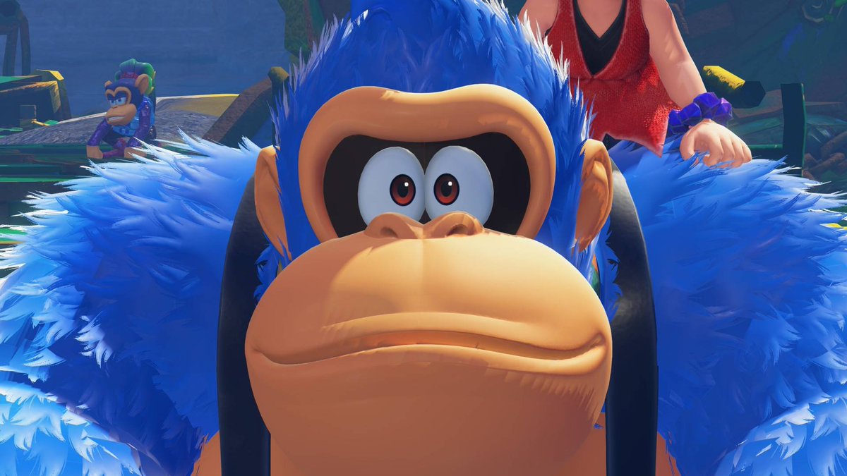 GUYS I'LL SAY IT BECAUSE NO ONE ELSE HAS!! 
I love Donkey Kong Bananza and I think this is a great game. You can make him blue!!
#DonkeyKongBananza