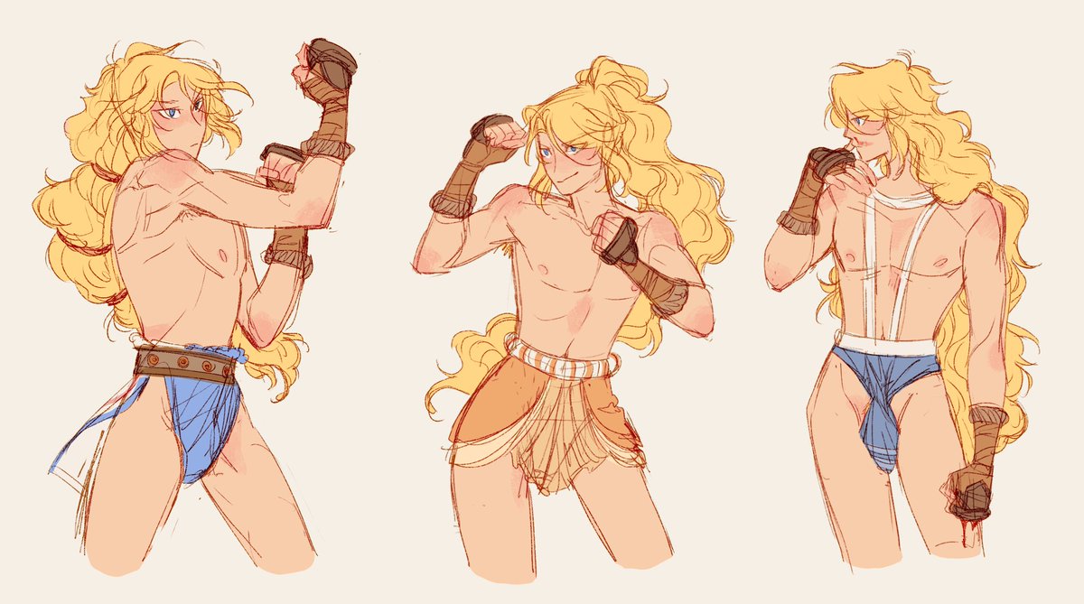 MsBunnat's tweet image. Minoan boxer Ganimedes -w-
I love learning more about him waaa
