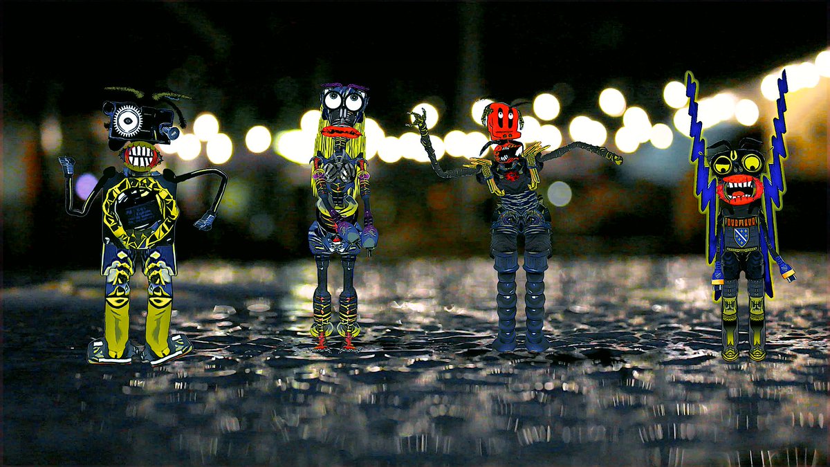 SpareParts_Sol's tweet image. The character played by iAmThanos’ in the recent music video we produced is inspired by this “Limbot” below. Big ups @THEREALSECTION8 on the song. Looking forward to creating more.