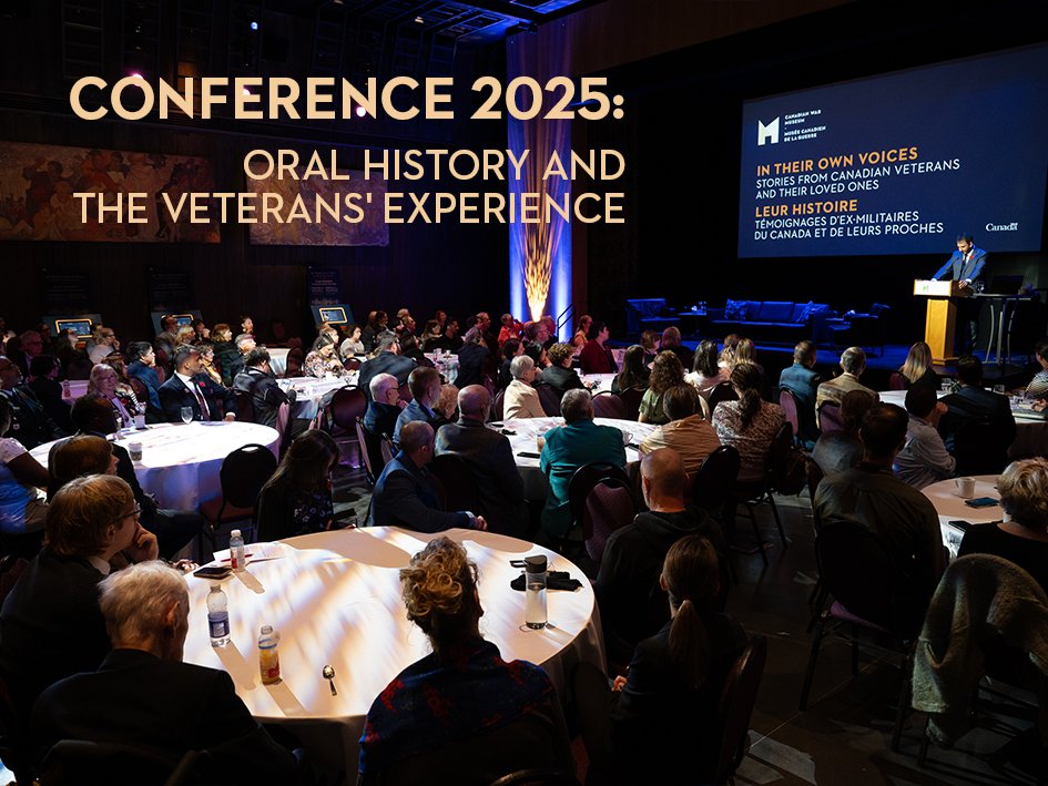 🎨 Veterans use more than words.

At the Canadian War Museum Conference 2025, the panel Military Testimony and the Arts explores how creativity helps express trauma, resilience, and healing.

📅 Oct 2–5
🔗 warmuseum.ca/events/confere…
#VeteranVoices #HealingThroughArt