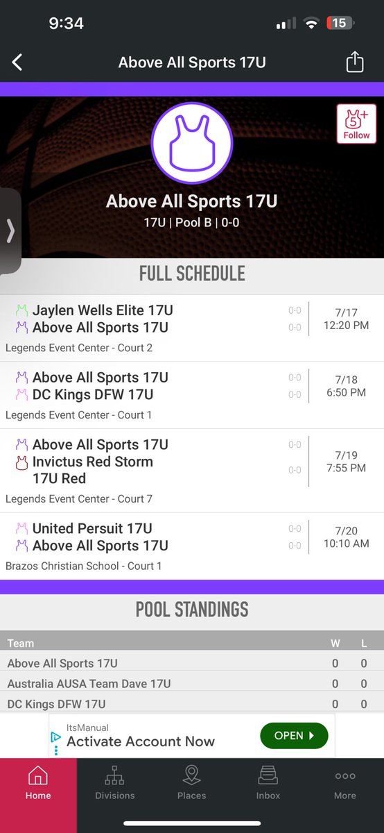 I'm in Bryant, Texas this week with <a href="/aas_basketball/">Above All Sports Basketball</a>