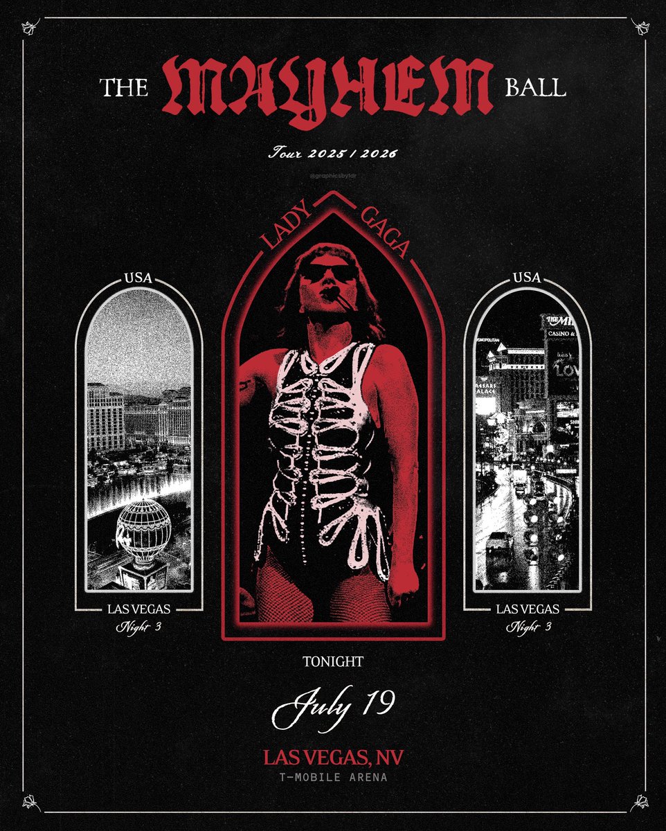 hausofarig's tweet image. The MAYHEM Ball - Show 3 - Tonight
@ladygaga