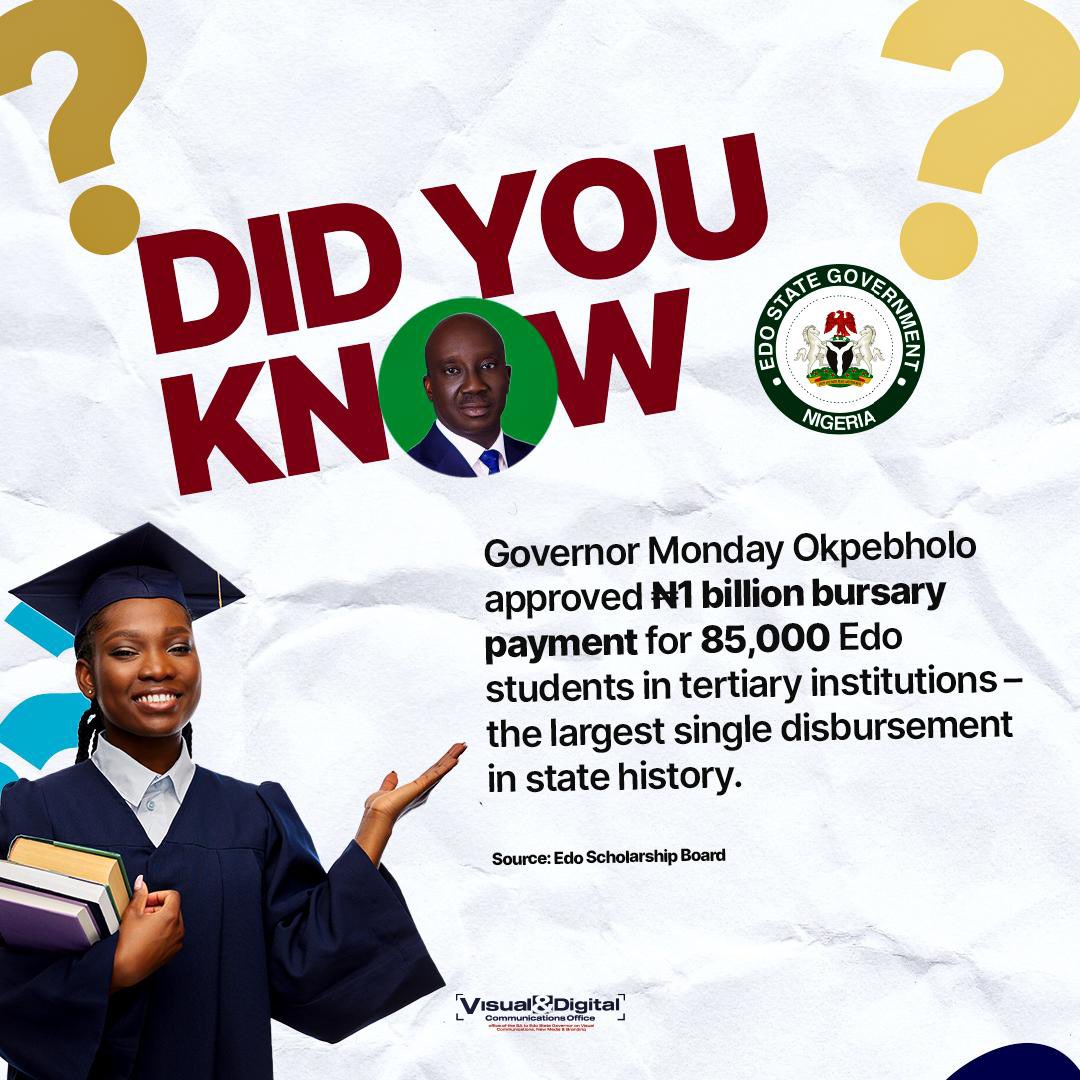 is_salsu's tweet image. Seeing the achievements of my Boss, His Excellency Sen. Monday Okpebholo @m_akpakomiza, in barely 9 months in office gives us renewed hope and shows practical governance. His bold actions and people-centered leadership continue to speak for themselves.
#PracticalGovernance…