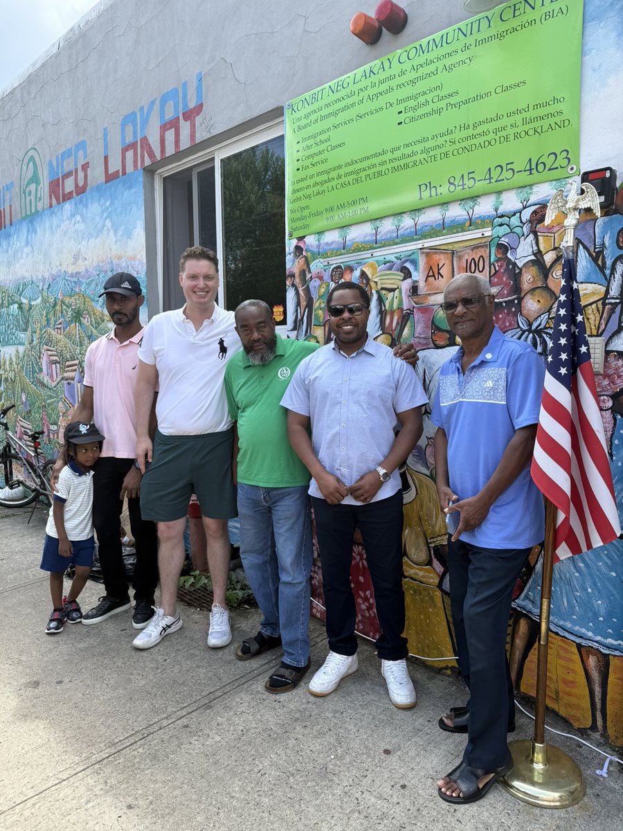 MarkSvensson's tweet image. Honored to attend and speak at Konbit & Neg & Lakay’s first-ever Rockland Immigrants Heritage Day! Big thank you to my friend Renold Julien, and all who work tirelessly on behalf of our immigrant communities. We must never forget that we are a nation of immigrants, and our…